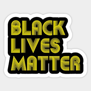 BLM (Yellow) Sticker